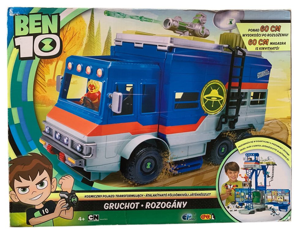 Nowy BEN 10 Gruchot Kosmiczny pojazd transformujący