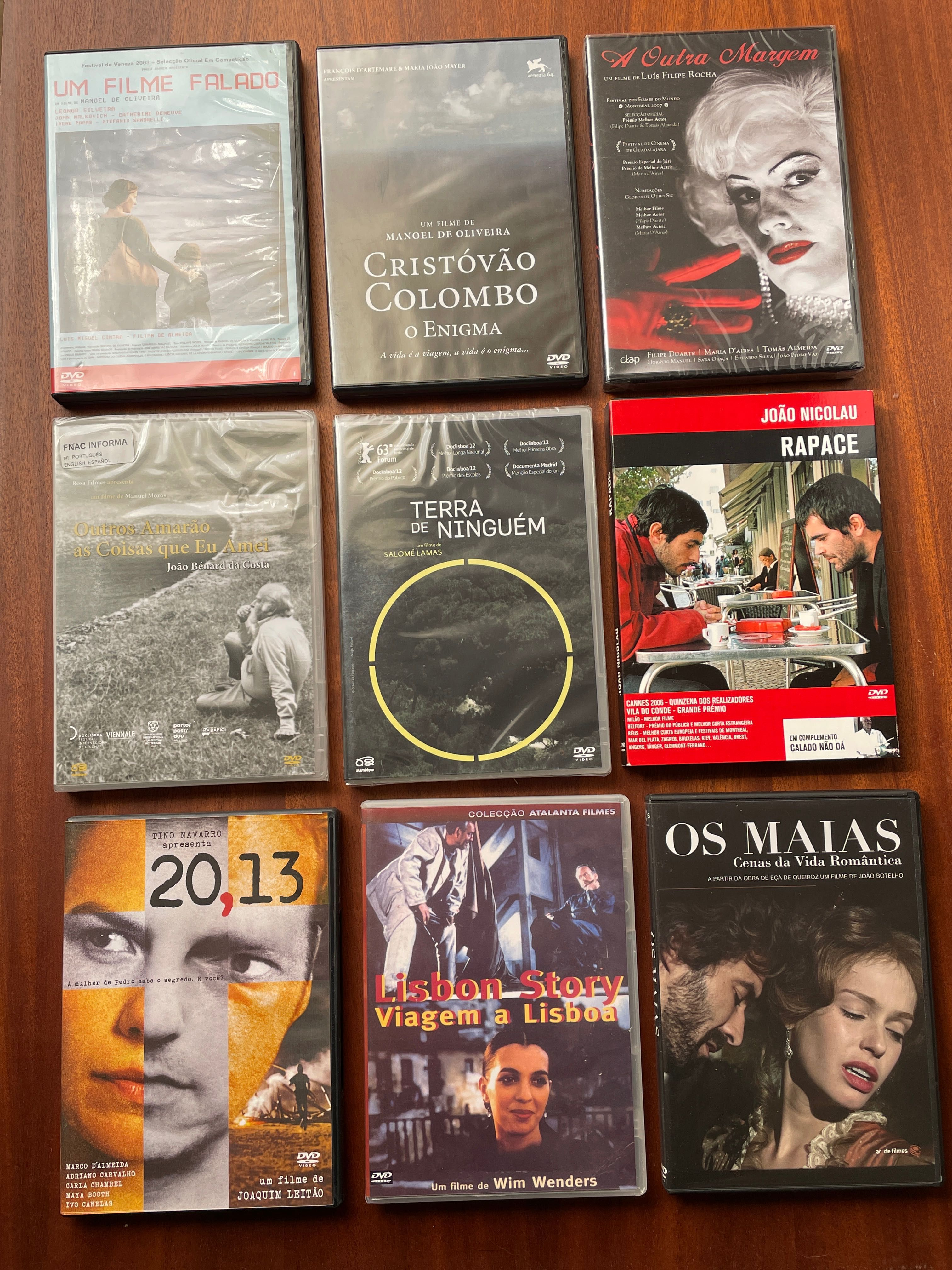 DVD Cinema Português - cinema de autor - raros, novos