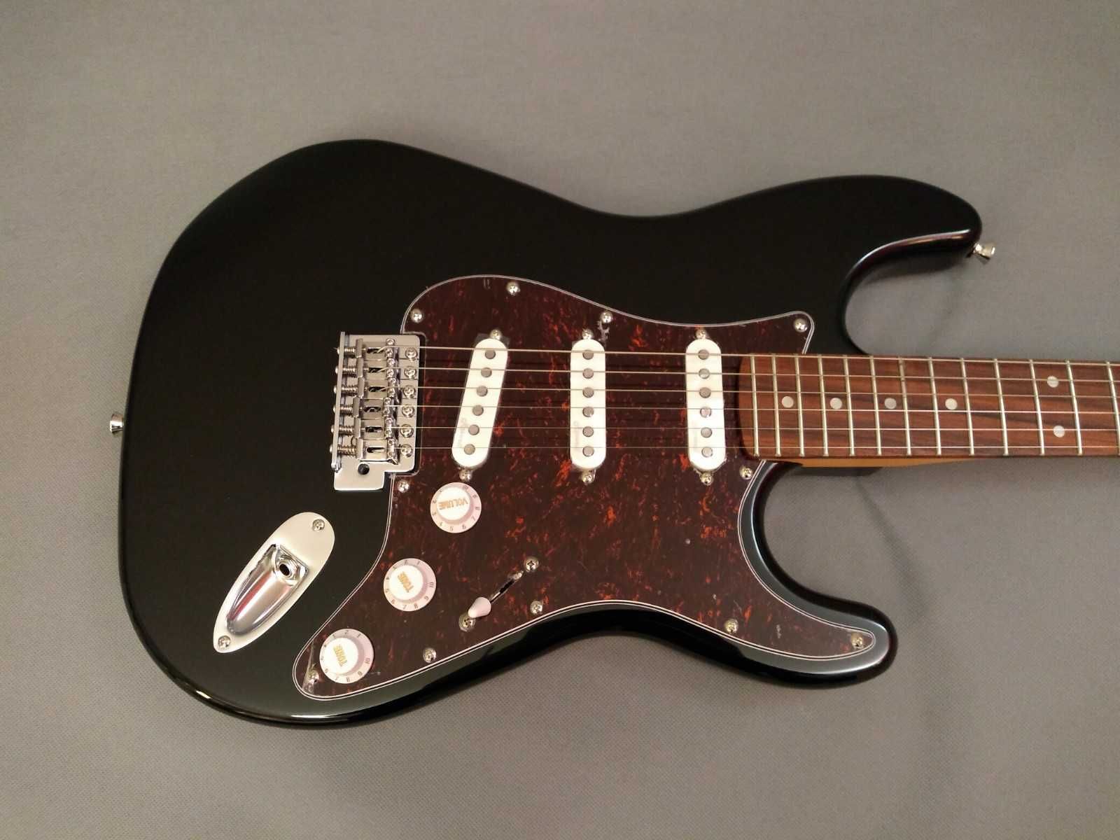 Gitara elektryczna Harley Benton ST-62 Black Vintage-typ Stratocaster