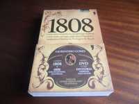 "1808" 2 livros - Acompanha DVD de Laurentino Gomes