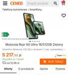 Sprzedam motorole razr 60 ultra 16/512gb
