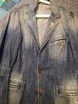Vendo blazer de homem em ganga da marca salsa