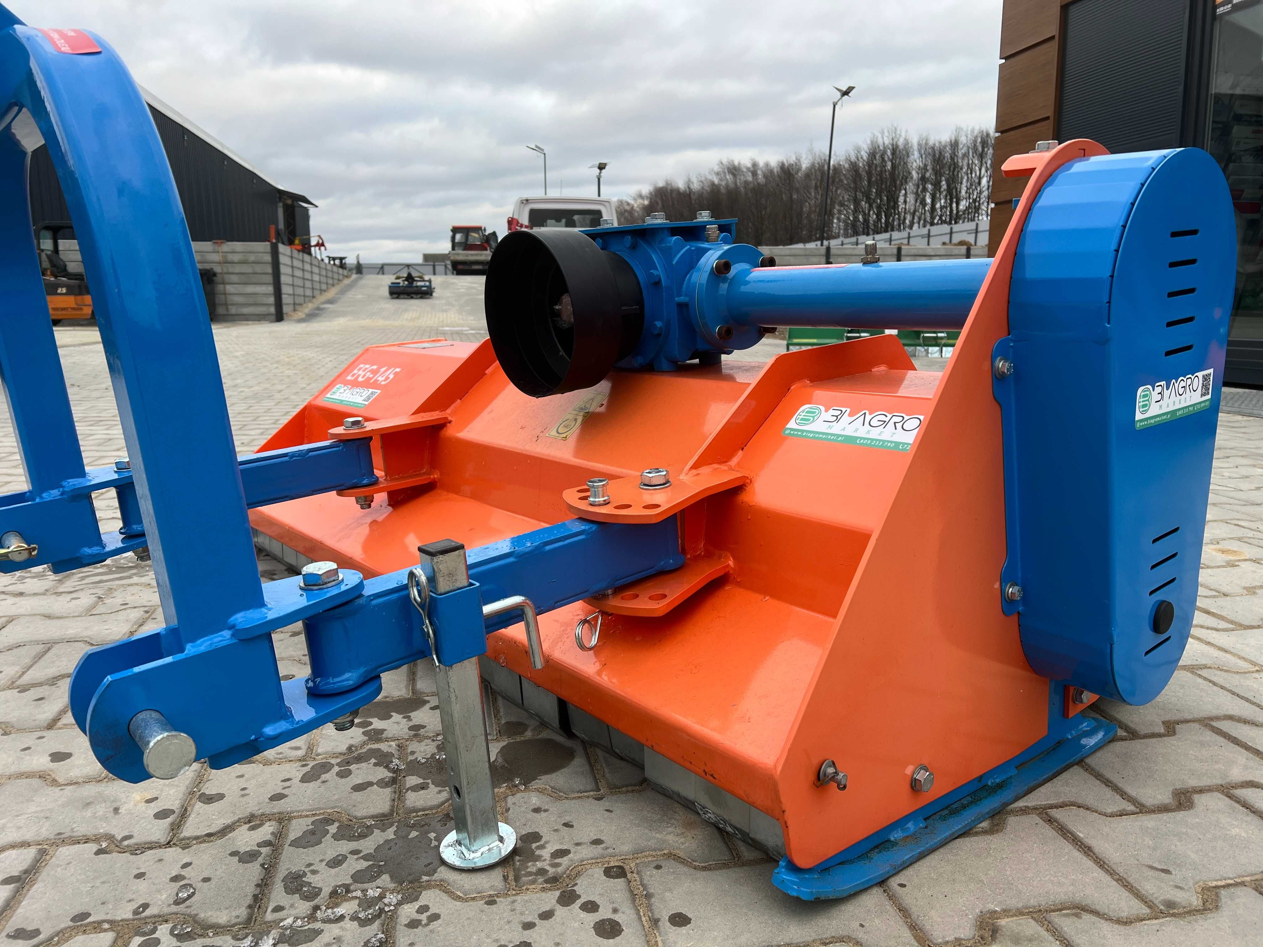 Kosiarka bijakowa + przesuw 1.25 -1.45 -1.65m mulczer Młotek450g -RATy