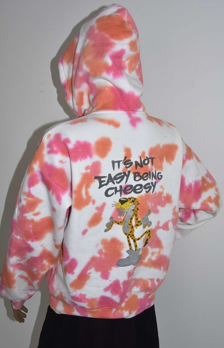 Wzorzysta bluza z kapturem Chester limitowana seria Cheetos S 36
