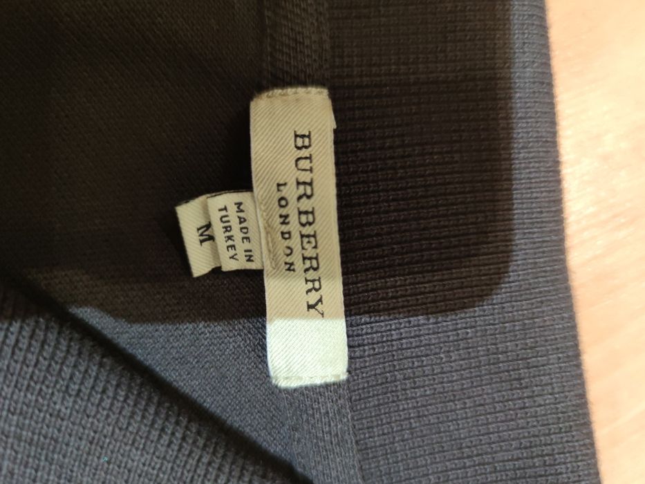 Koszulka męska z długim rękawem firmy Burberry