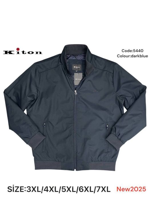 LUX Чоловіча куртка демісезон батал Kiton 4XL,5XL,6XL,7XL КИЇВ