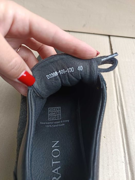 Чоловічі туфлі, кросівки MIRATON розмір 40, довжина устілки 27см.