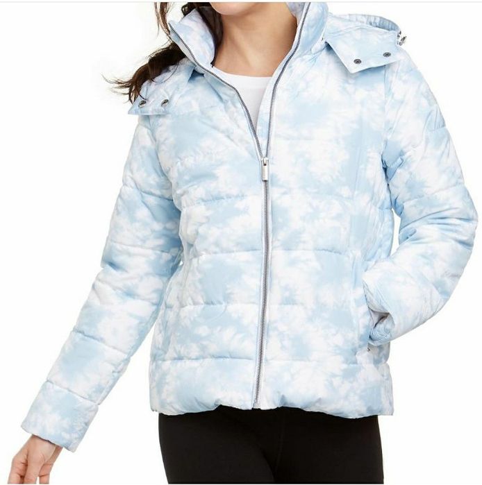 CALVIN KLEIN оригинал. Куртка зимняя холодная осень голубая XL