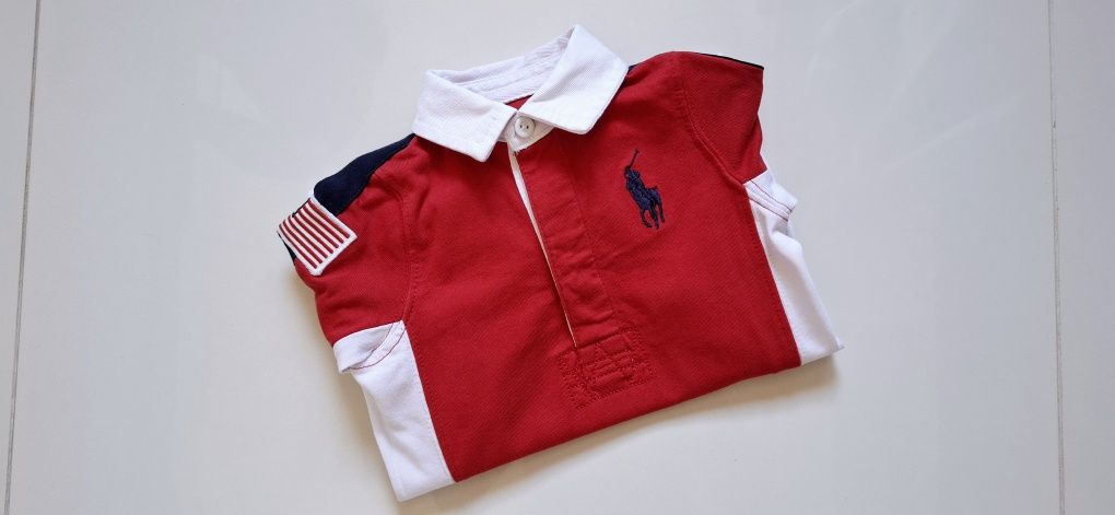Jak Nowy! Ralph Lauren, rewelacyjny rampers, roz. 68cm