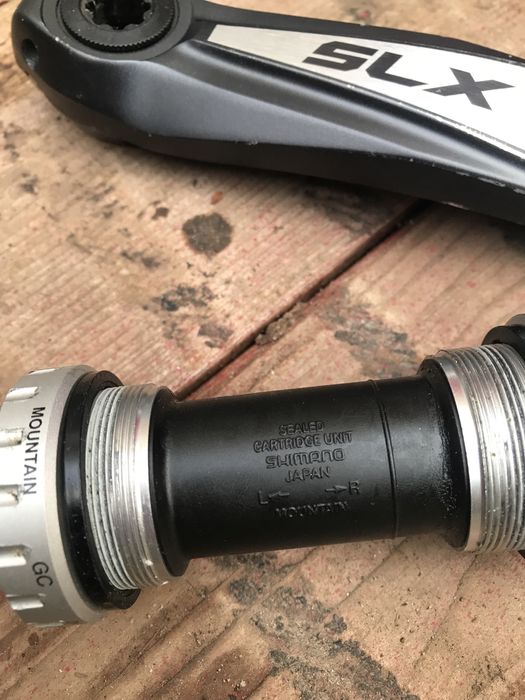 Шатуни/Система та Каретка Shimano SLX FC M-660 3sp 175mm