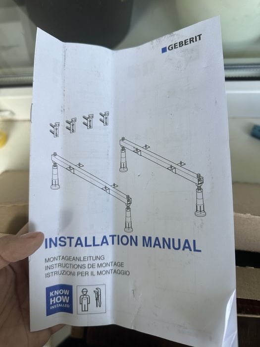 Ніжки для ванни Geberit