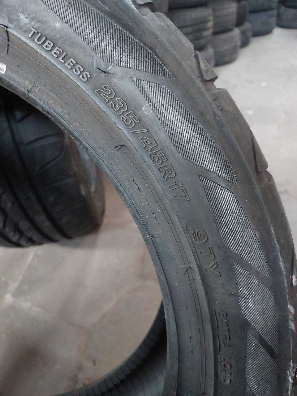 Шини 235/45 R17 пара літо Firestone 7.1мм