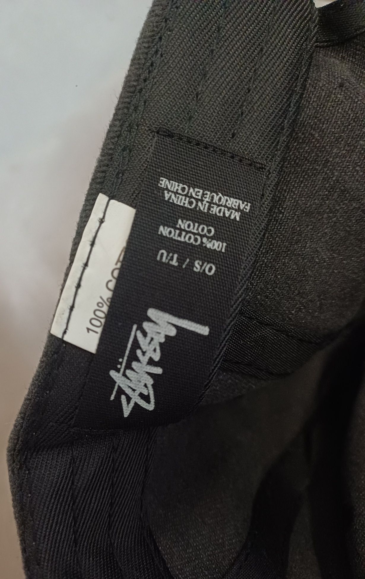 Czapka stussy szara