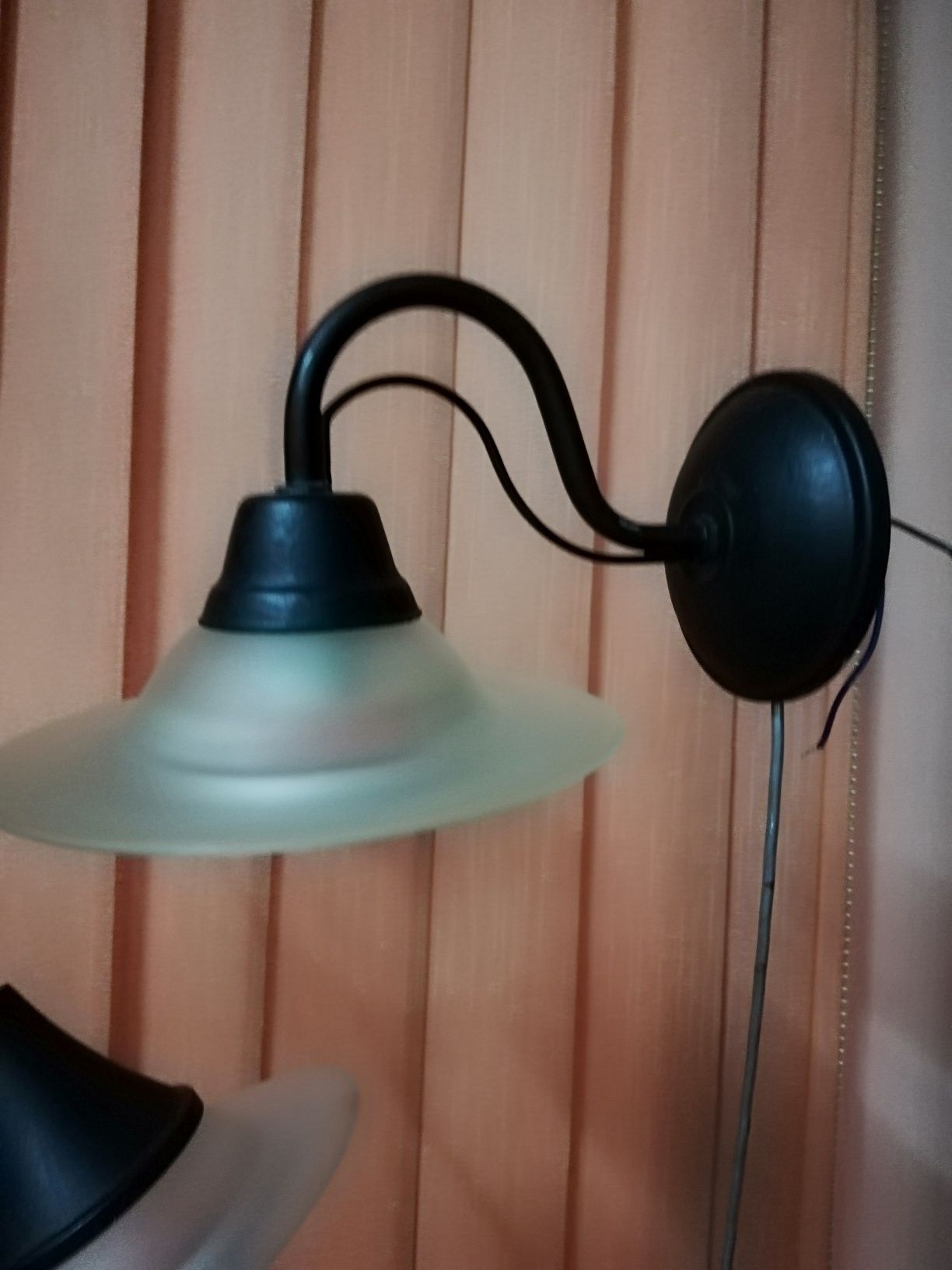 Lampa wisząca sufitową i kinkiet