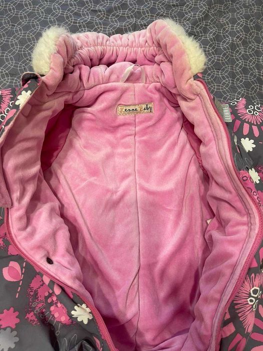 Lenne зимовий комбінезон для дівчинки 74+6