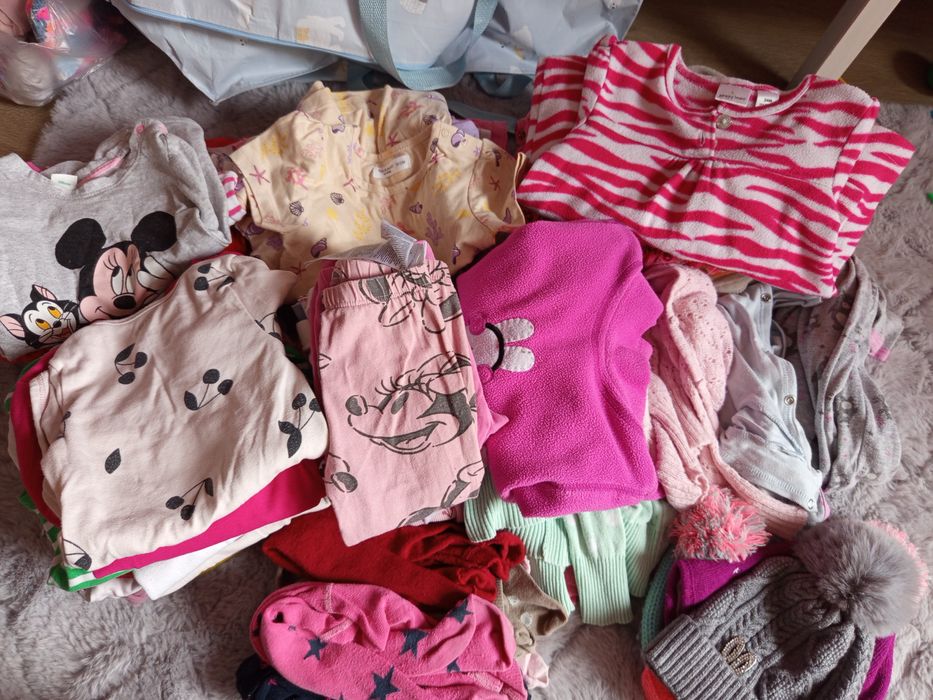 Paka ubrań rozmiar 86