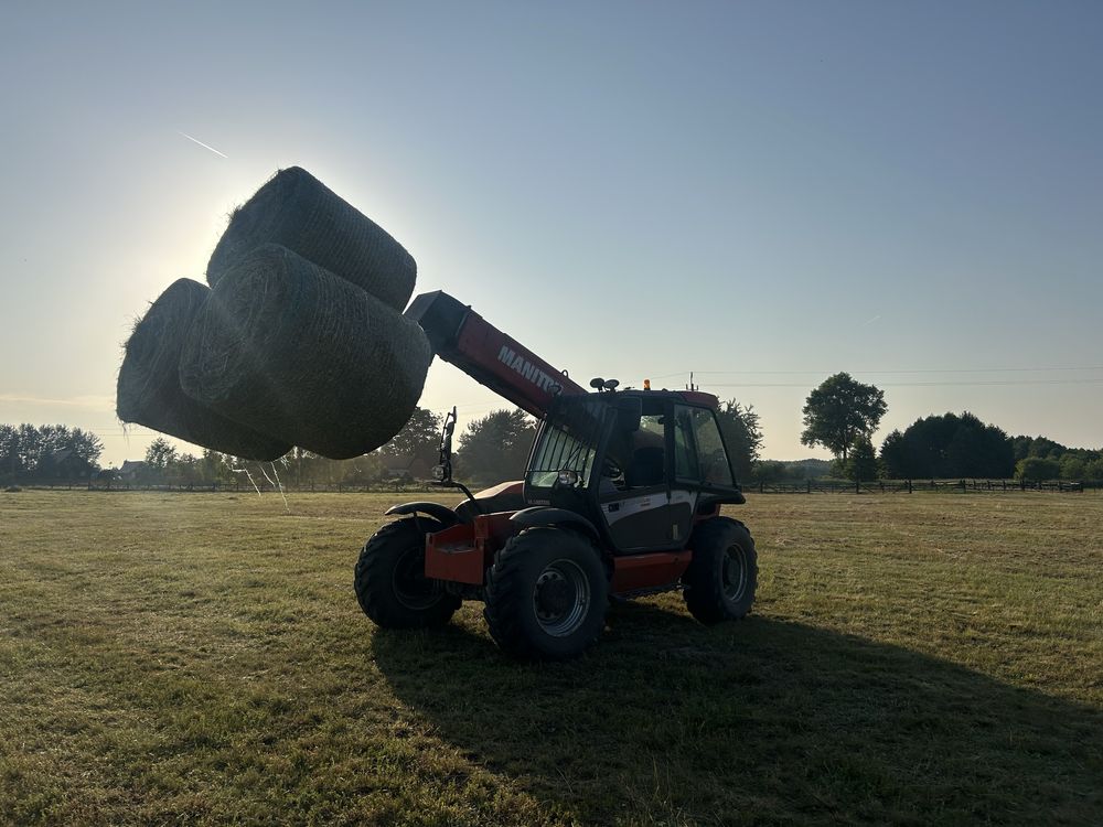 Usługi ładowarką teleskopową Manitou MLT 845 – wynajem z operatorem