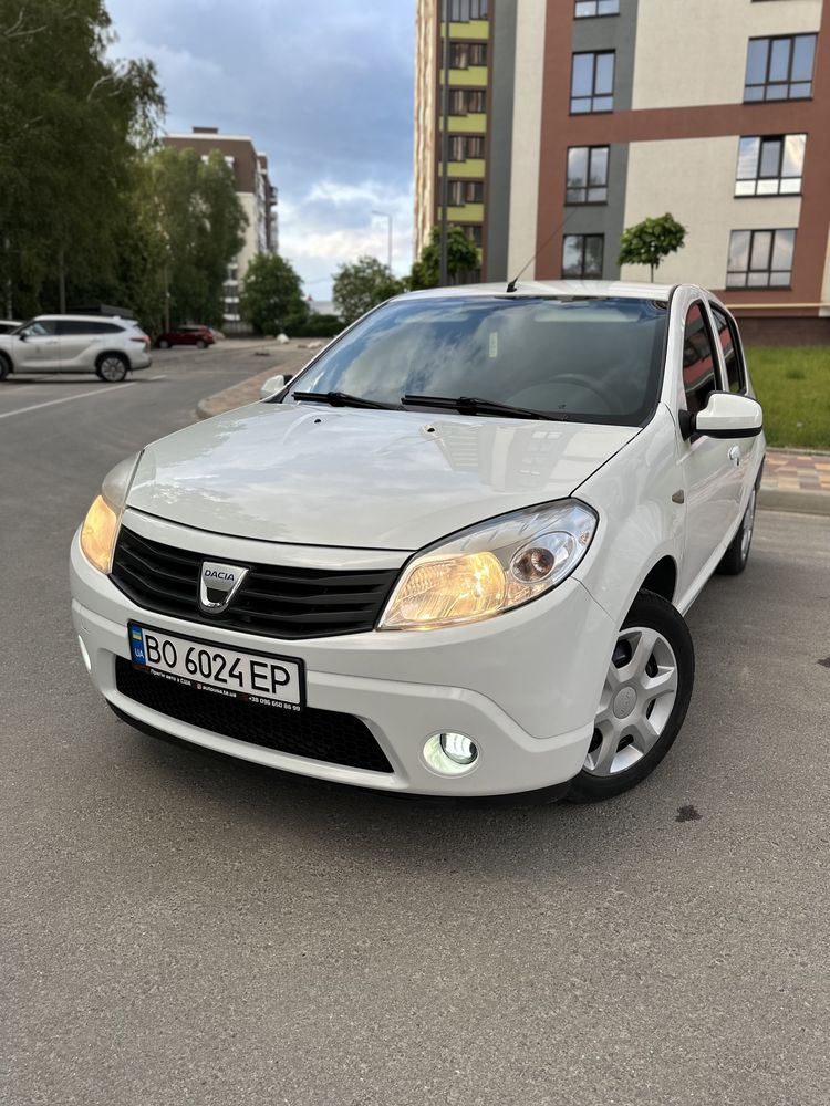 Dacia Sandero 2009 КОМПЛЕКТАЦІЯ!