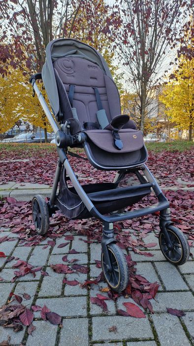 Wózek spacerówka dwukierunkowy Cavoe Oasis kolor Agava + torba