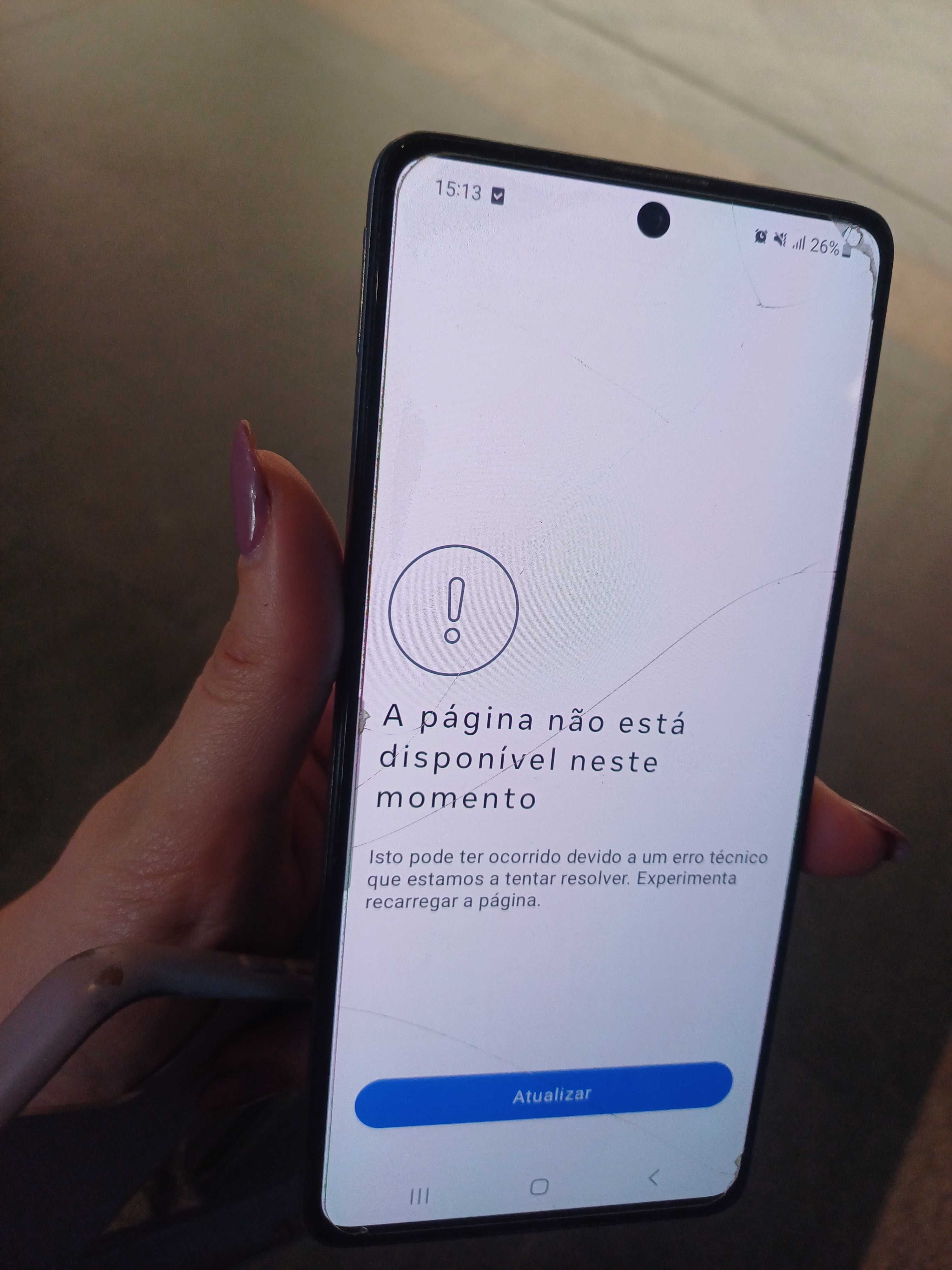 Samsung A71 branco 128 GB