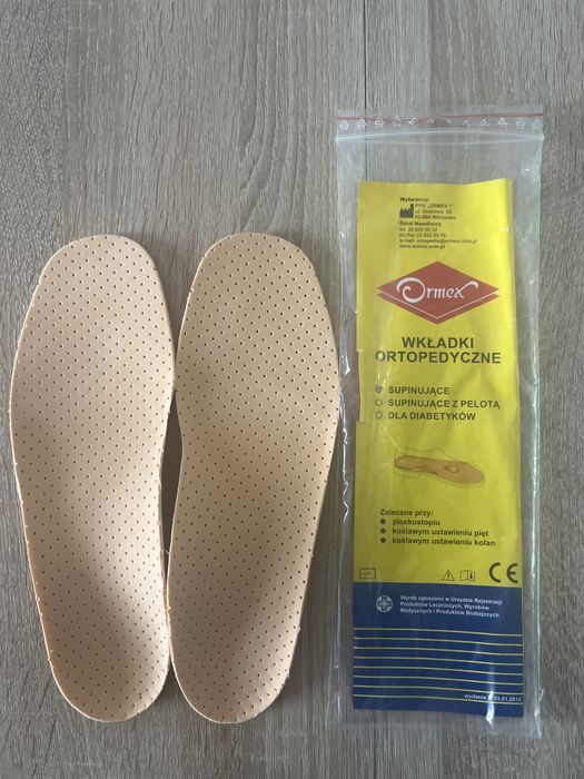 Wkladki ortopedyczne supinujące