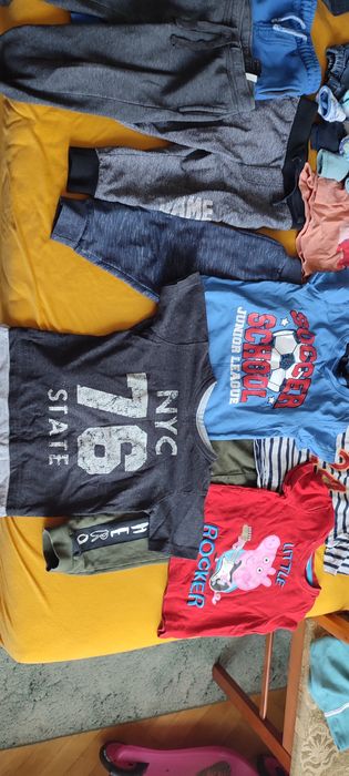 Mega paczka ubranek dla chłopca 86