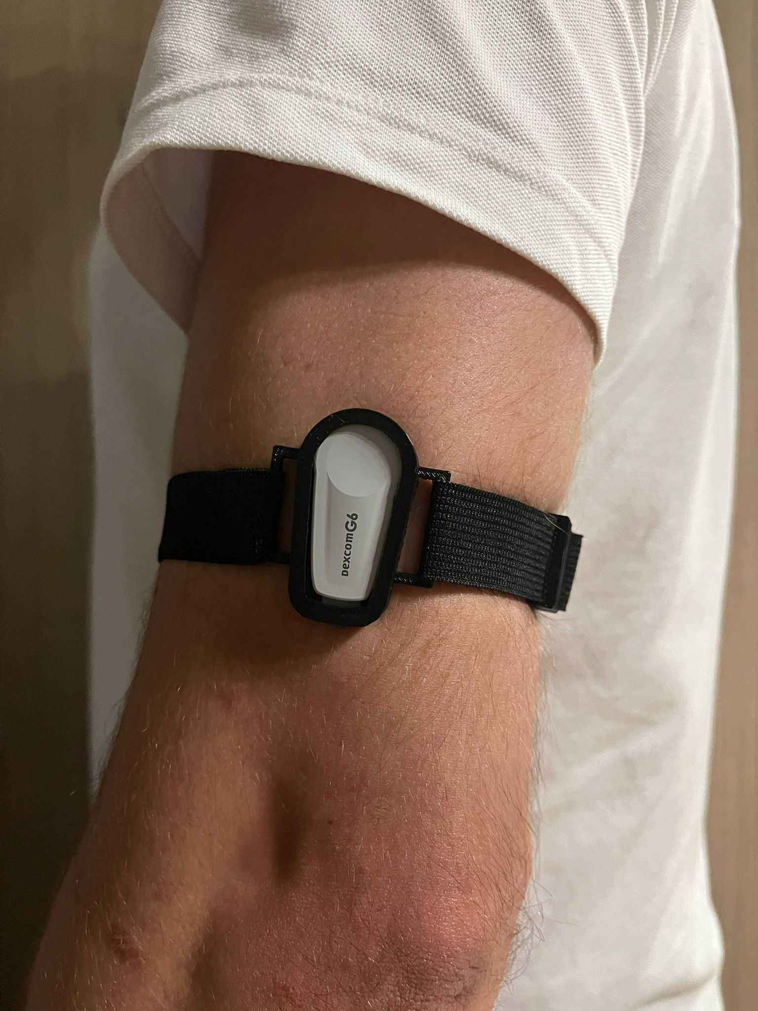 Opaska Ochronna na Sensor Dexcom G6 - Czarna -szybka wysyłka