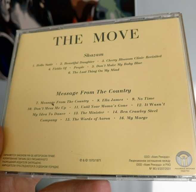 The Move – Shazam / Message From The Country CD