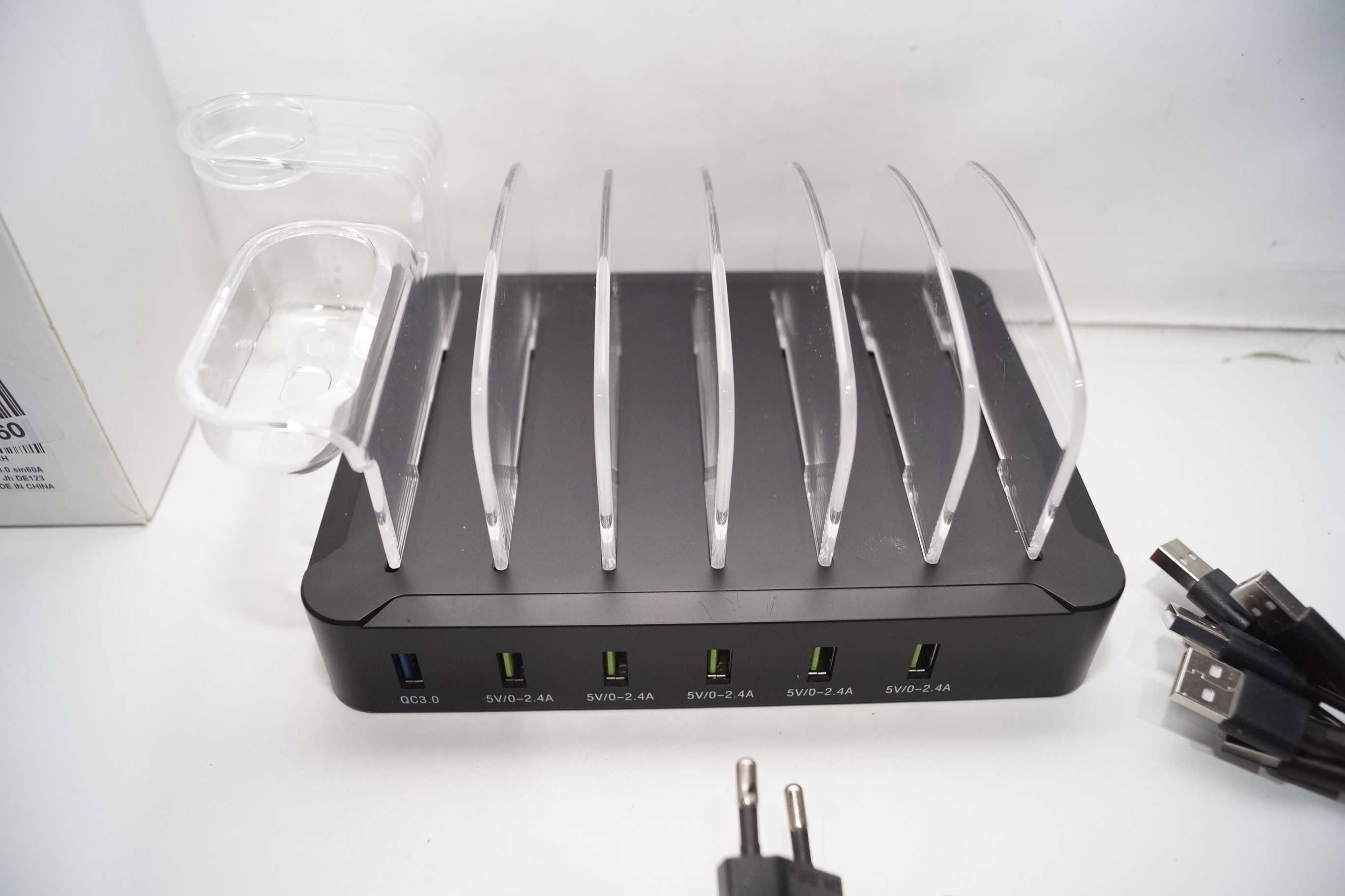 987 Acocodi SIN-60A Stacja ładująca USB Multi Dock 6 portów 50W
