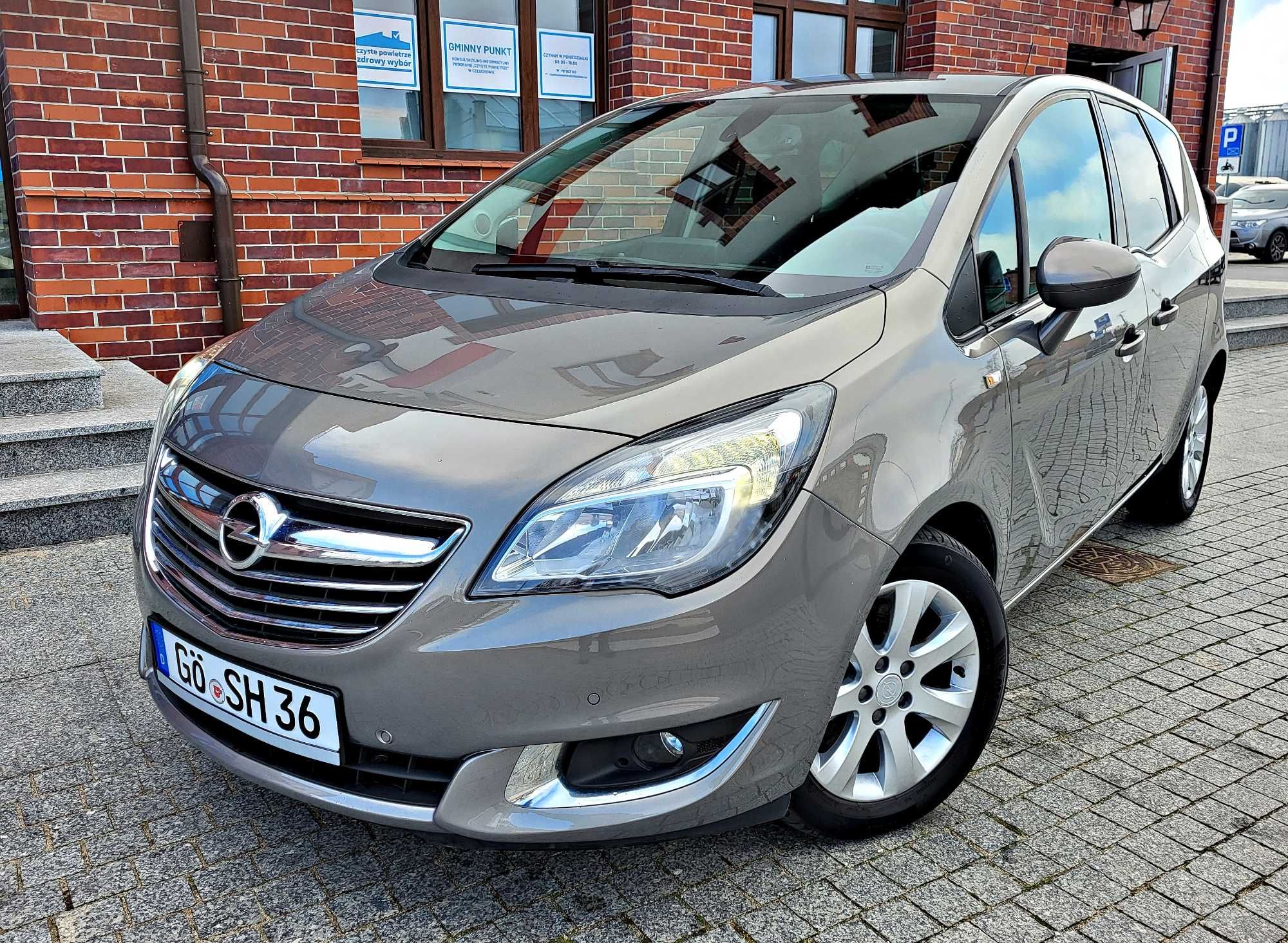 WYPASIONY Opel Meriva 2016r*Climatron*Alu*Led*Półskóry*Kam cofania*