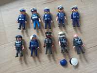 Figurki ludziki Playmobil policjanci 10 sztuk