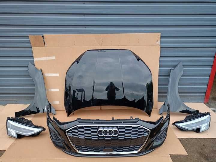 Бампер капот фари крило радіатори Audi A3 8Y 8V S-Line  рест до рест