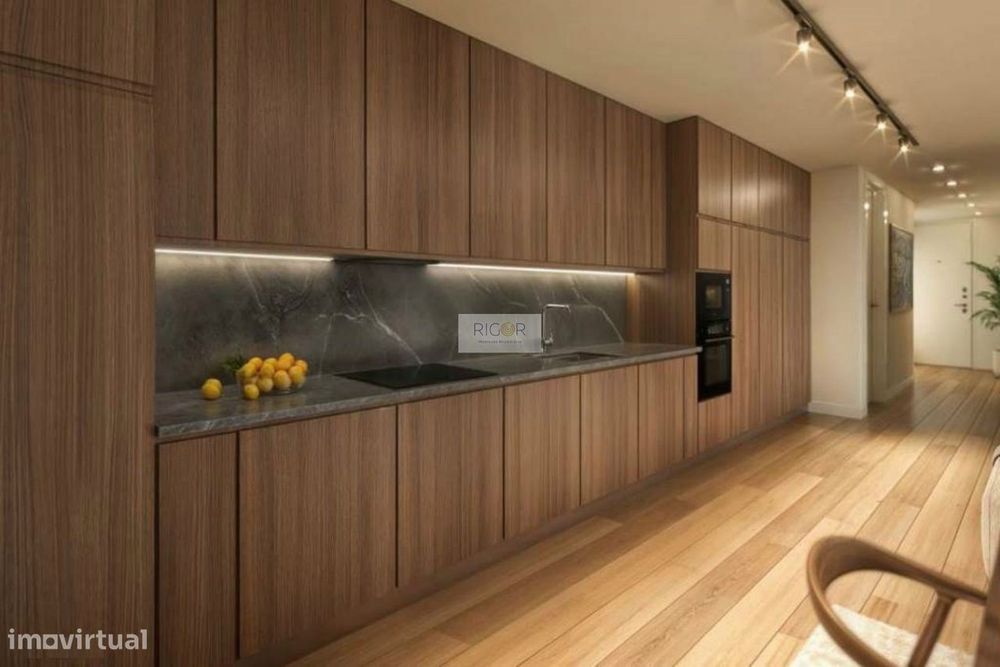 Apartamento T3 com varanda em construção em Matosinhos Sul