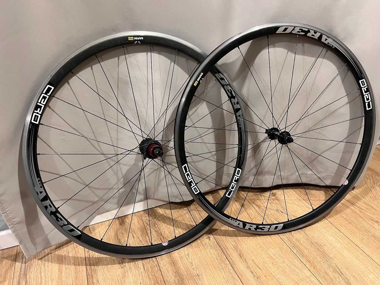 Koła szosowe rowerowe Cero AR30 Evo komplet 1430 gram