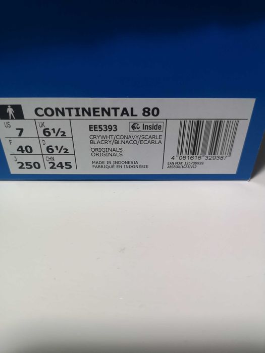 Sapatilha adidas continental