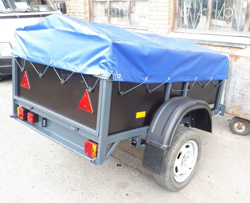 Причіп автомобільний бакеліт розмір 1700 на 1200 на 400мм Прайм