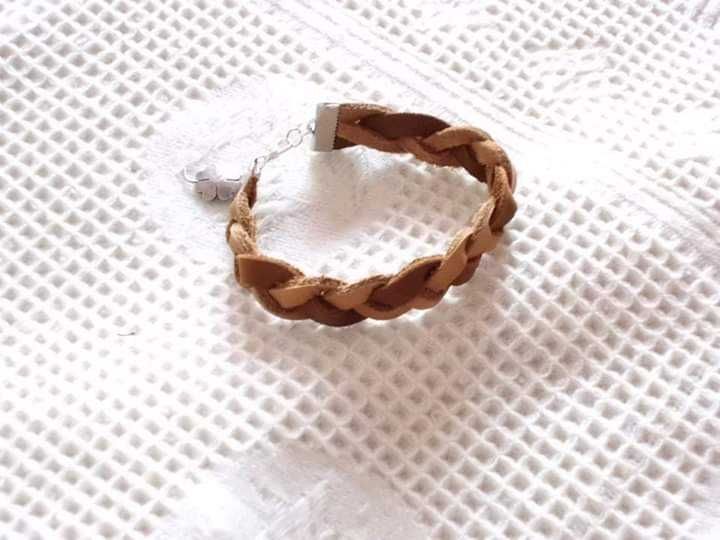 Pulseira nova com pendente trevo