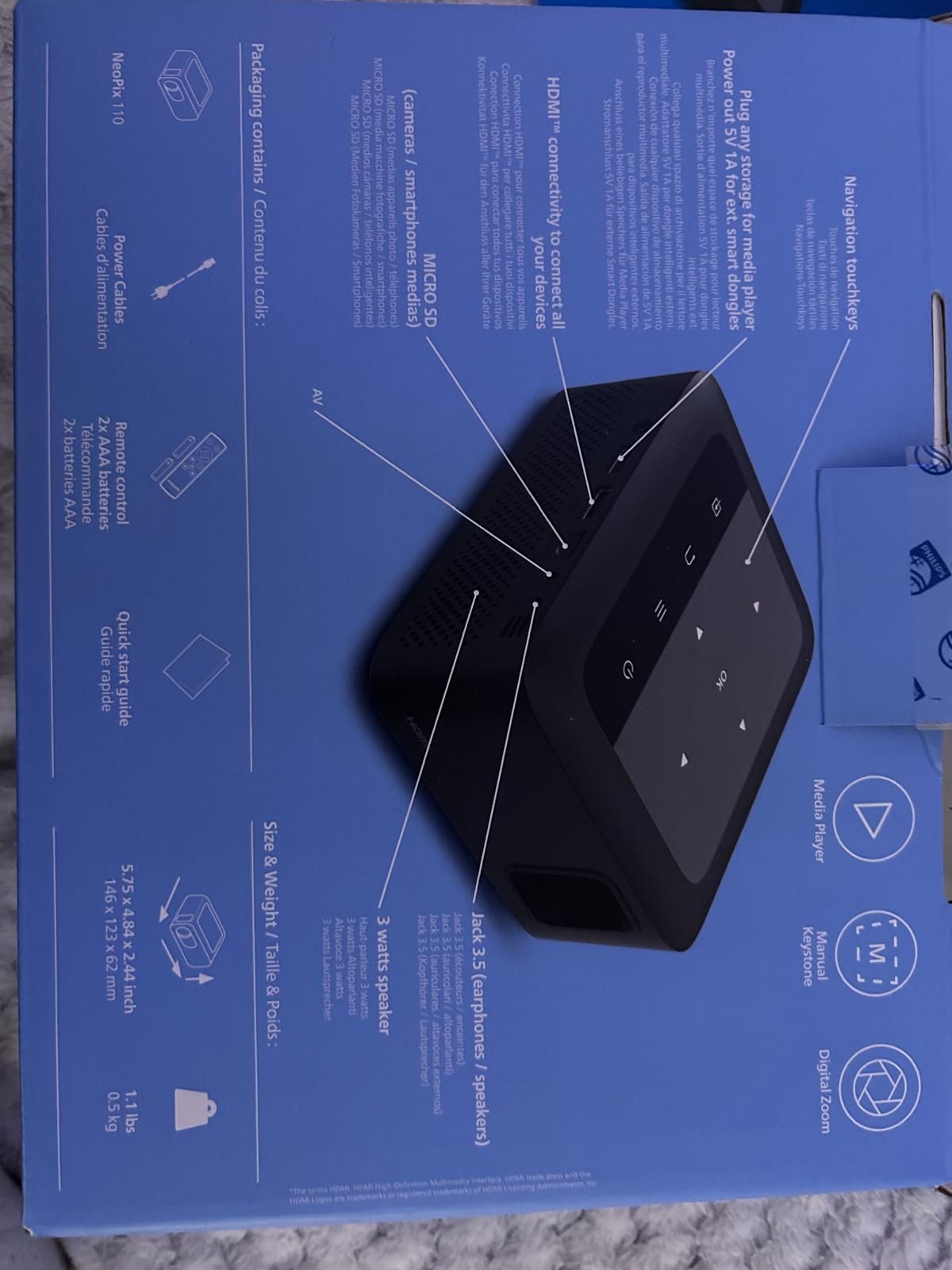 NOWY projektor Philips Neopix 110