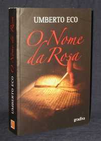 Livro O Nome da Rosa Umberto Eco