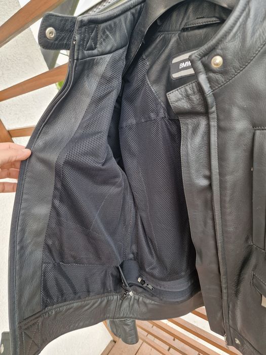 Kurtka skórzana motocyklowa BMW motorrad rozmiar 38 protektory