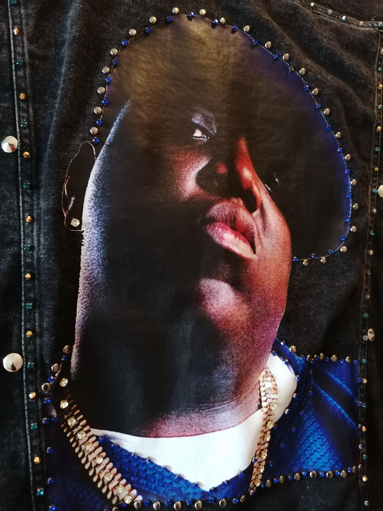 Denim Vest B. I. G Notorious