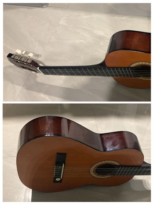 FAJNA Gitara 3/4 - brązowa !