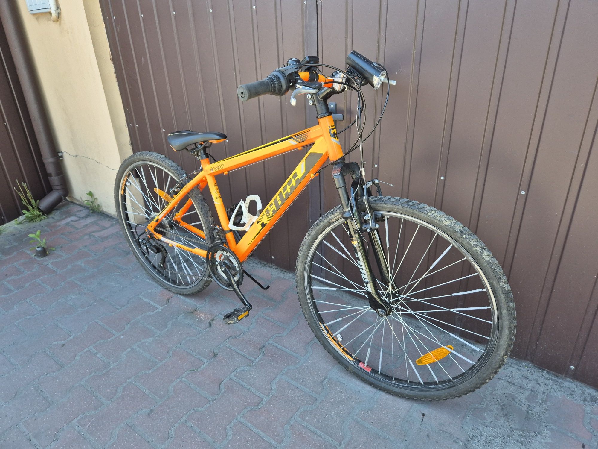 Rower TEAM 26 pomarańczowy