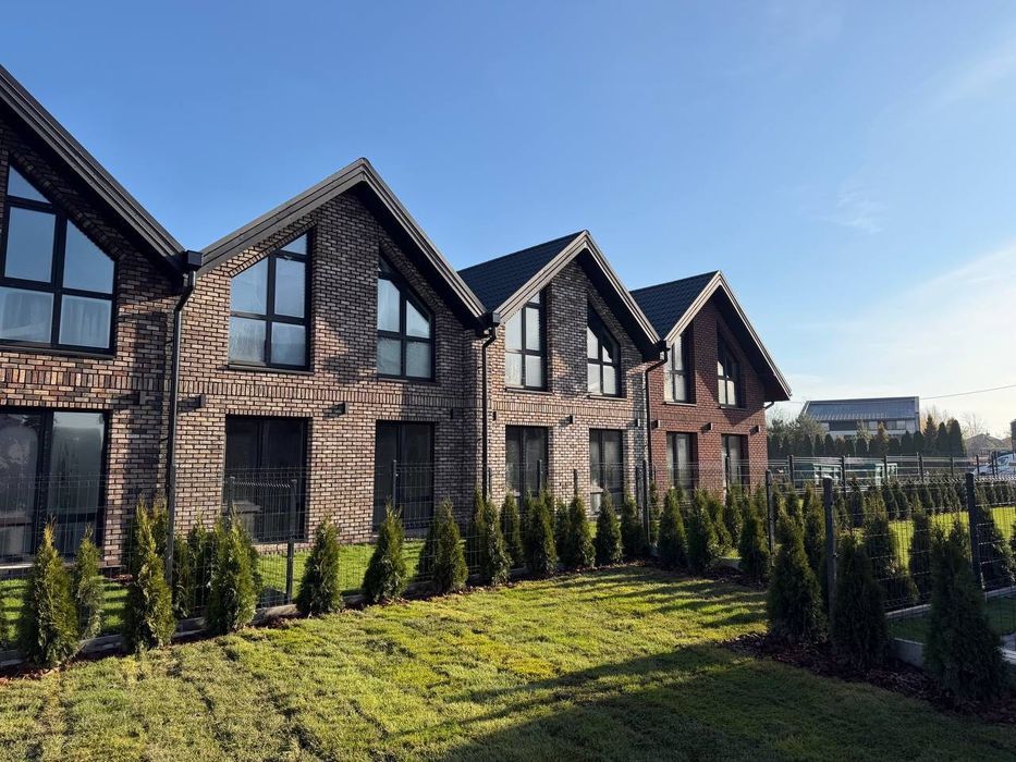 Bawarskie domy z klinkieru na Osiedlu Szlacheckim