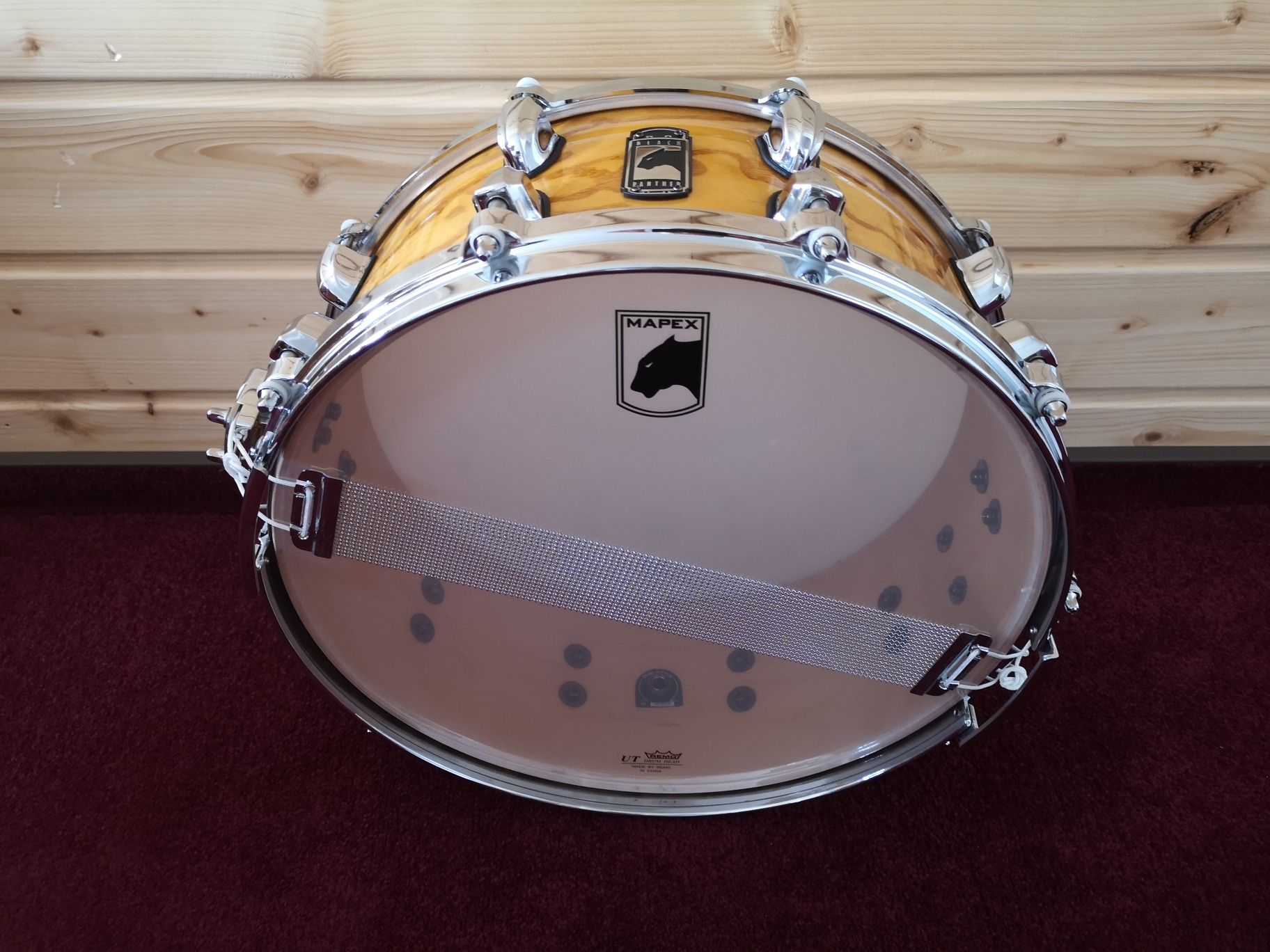 Werbel Mapex Black Panther 14"x5,5" Natural Ash Burl
