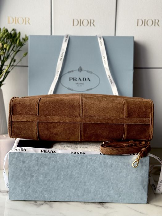 Torebka Prada Brown Suede