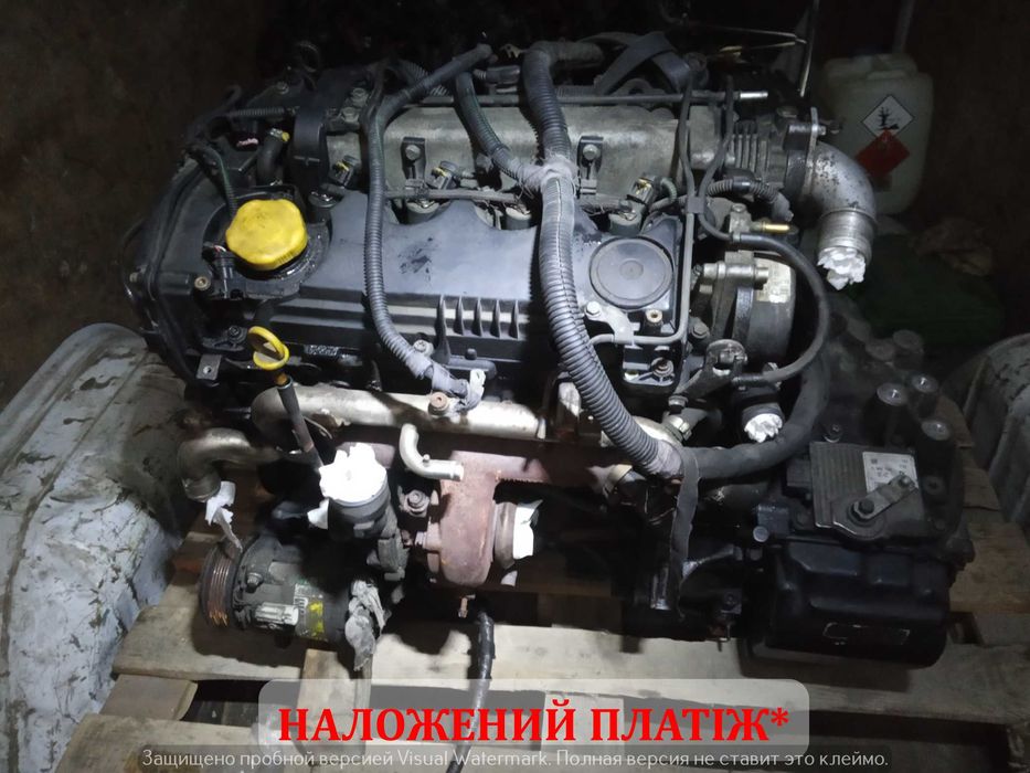 Двигатель Мотор ДВС Zafira B Vectra C Astra H 1.9 CDTI Z19DT