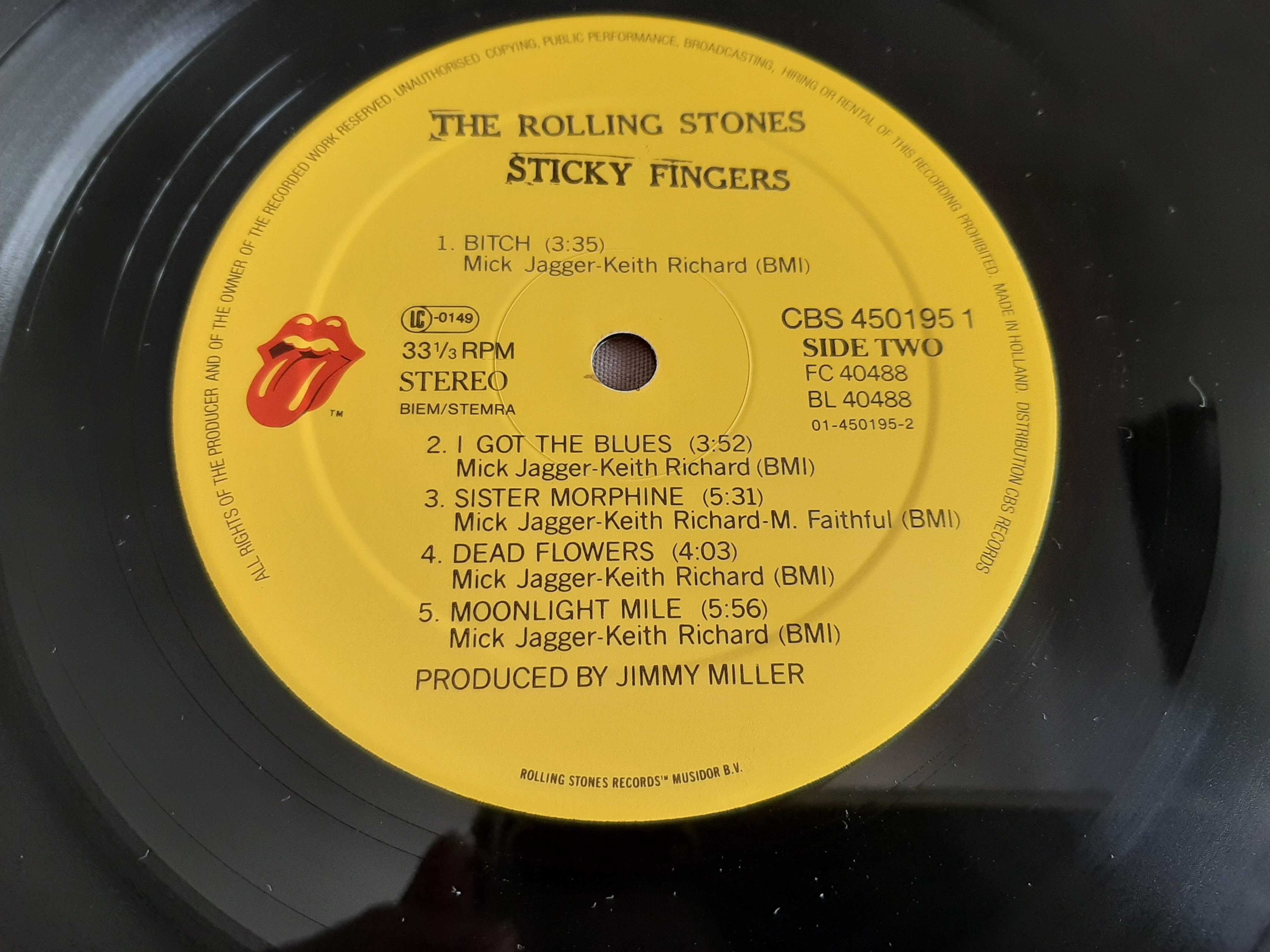 Rolling Stones - Sticky Fingers - EU - Vinil LP Zipper Cover