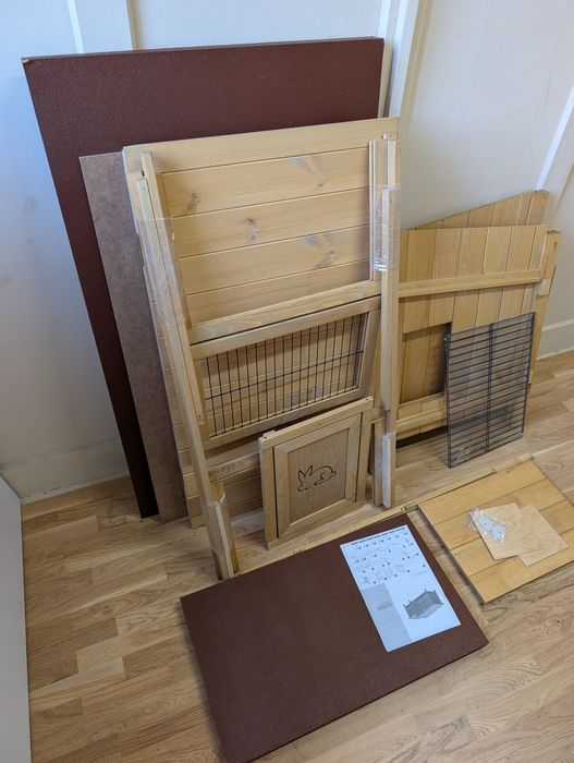 Ferplast Klatka dla Królików Świnek Morskich Ranch XXL 153x68x79 DUŻA