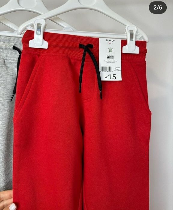 Розпродаж штани джогери на флісі від Джордж George 6/7 і 8/9років